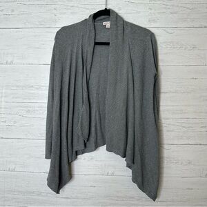 🌈 merona open front sweater size l